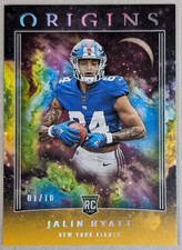 2023 Panini Origins .. JALIN HYATT .. Gold Rookie RC .. #1/10 .. New York Giants