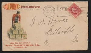 DuPont Explosives multicolor advertising cover engineer on front text on back - Picture 1 of 3