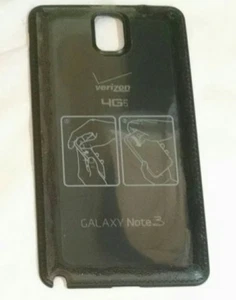 Samsung Galaxy Note 3 Verizon Back Door Housing Rear Case - Picture 1 of 2