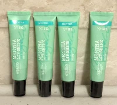 Bath & Body Works CO BIGELOW MENTHA BRILLO DE LABIOS MENTHA #502 NUEVO SELLADO 4X NUEVO Foto 1 de 3