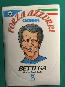 ADESIVO MONDIALI 1982 BETTEGA FORZA AZZURRI - Foto 1 di 1