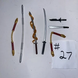 GI Joe Classified Mcfarlane marvel Silent Weapons 1/10..1:12 Scale LOT OF 7 #A27 - Picture 1 of 1