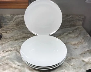 Williams Sonoma Open Kitchen Dinner Plates. Solid White. Set Of 4. New. - Picture 1 of 11