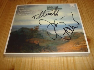 ISABELLE FAUST ALEXANDER MELNIKOV Brahms Violin Sonatas HARMONIA MUNDI CD Signed - Bild 1 von 2