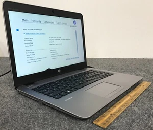 HP EliteBook mt42 14" Laptop AMD PRO A8-8600B 8GB RAM, No Storage, Boots to BIOS - Afbeelding 1 van 7