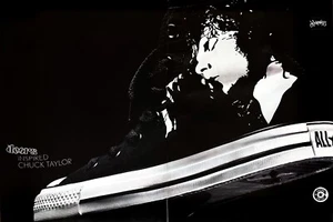 THE DOORS Large 2-Page Print Ad Converse All Star Chuck Taylors Sneakers Shoes - Picture 1 of 1