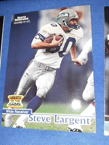1999 Sports Illustrated Greats of the Game #46 Steve Largent Seattle Seahawks - Picture 1 of 1