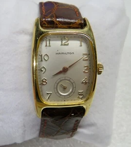 HAMILTON "Indiana Jones" Uhr Edition #6186 - 15 Jewels & Batterie - ES FUNKTIONIERT - Bild 1 von 4