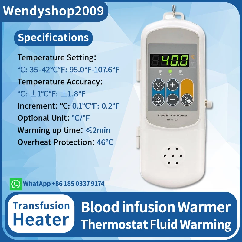 WENDYSHOP Blood infusion Warmer Hospital Thermostat Fluid Warming Blood infusion Warmer