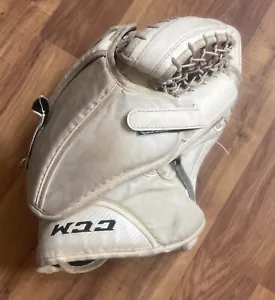CCM Extreme Flex 500 Senior Hockey Goalie Catch Handschuh Farbe weiß toller Zustand - Bild 1 von 4
