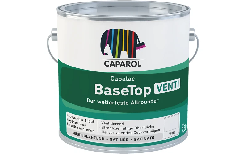Caparol Capalac BaseTop Venti 2,5 Liter weiß - Bild 1 von 1