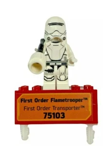 Lego Store Display Star Wars, First Order Flametrooper Minifigure From 75103  - Picture 1 of 3