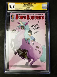 Bob's Burgers #1 CGC 9.8 3rd Printing Variant Signed By Kristen Schaal Dynamite - Picture 1 of 3