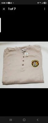 Винтажная футболка 1999 Disney WDW Safari Adventure Convention SS Henley XXL  - Изображение 1 из 3