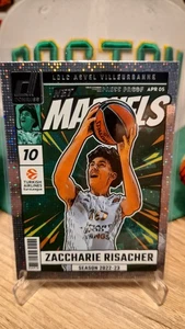 2024-25 Donruss Euroleague Zaccharie Risacher Net Marvels Silver Press Proof - Picture 1 of 2