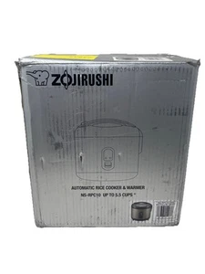 Zojirushi NS-RPC10HM Reiskocher und Wärmer Metallic mit Zubehör gebraucht - Bild 1 von 6