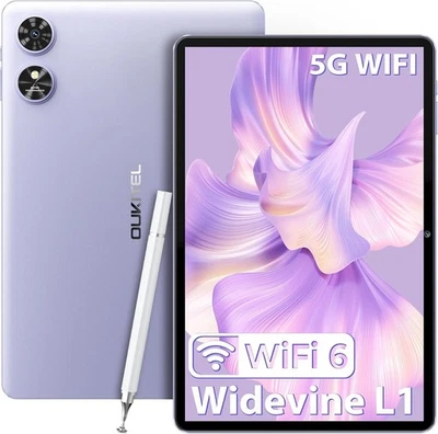 OUKITEL OT6 WiFi Tablets 8000mAh 16GB+64GB/1TB TF Android 13 Tablet 10.1" WiFi 6 - Bild 1 von 4