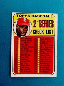 1969 Topps - Lista de verificación Bob Gibson #107 - Envío gratuito - Imagen 1 de 2