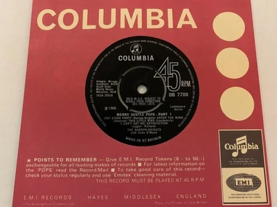 BARRON KNIGHTS Merry Gentle Pops Part 1 & 2 1965 UK Columbia DB7780 EXCELLENT - Image 1 of 2