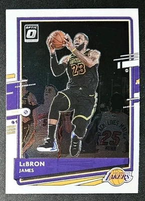 LeBron James 2020-21 Donruss Optic Base Card (no.13) - Image 1 of 2