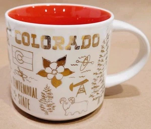 Starbucks Been There Series Colorado Gold Holiday 14oz. Kaffeebecher Tasse Neu ohne Karton 2018 - Bild 1 von 6