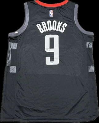 Dillon Brooks Signed Jersey PSA Houston Rockets Autographed - Image 1 of 2