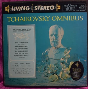 Cliburn/Heifetz/Reiner/Monteux - Tchaikovsky Omnibus 6xLP -& BOOK  - LSC-6803 - Bild 1 von 4