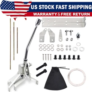 TH350 Transmission Shifter Kit for GM Turbo 350 Automatic Transmissions Complete - Picture 1 of 17