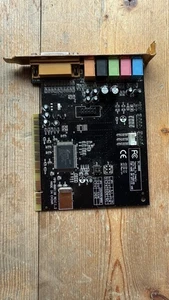 Trust SC-5250 5.1 Surround Sound-Card Item no. 12950 PCI Audio-Karte Midi-Port - Bild 1 von 2