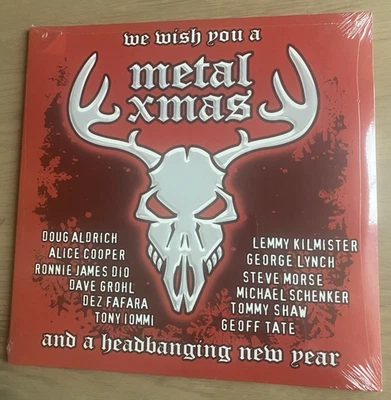 METAL CHRISTMAS 2LP 1st Press BRAND NEW Dio Lemmy Iommi Grohl Schenker Aldrich - Image 1 of 3