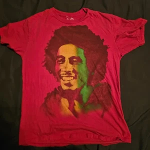Vintage Bob Marley Rasta Unisex Mens Size M T - Shirt EUC - Good Vibes T-Shirt - Picture 1 of 2