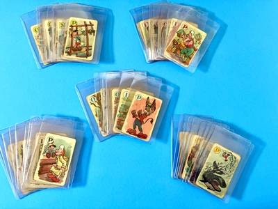 Juego completo de cartas 1940 Pinocho Walt Disney Castell Foto 1 de 4
