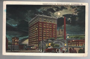 PC-4762**Vtg. PC 1923 ** Pennsylvania RR Station ** Pittsburgh, PA - Bild 1 von 2