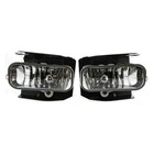 Fog Light 2pcs Front Left Right Clear Lens for Ford F250 1999 Base Lariat XL XLT