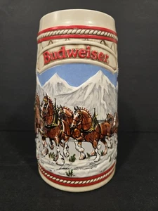 1985 Vintage Budweiser Beer Stein/Mug, A Series, 24oz - Picture 1 of 4