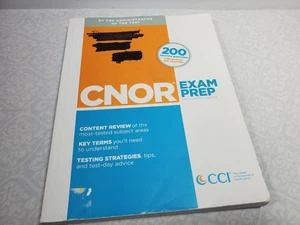 CNOR® Exam Prep by Competency & Credentialing Institute (2018, Trade Paperback) - Imagen 1 de 5