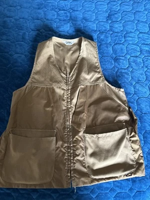 Duxbak Hunting Vest Zip Medium New Old Stock 2 Pockets Large Game Pocket Vintage - Image 1 of 4