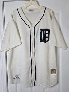 Mitchell & Ness 1968 Detroit Tigers Al Kaline Jersey Men's Size 54 2XL - Picture 1 of 6