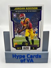 JORDAN ADDISON 2023 Rookie Card RC Trojans / Vikings #346
