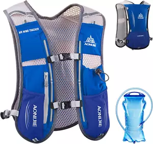 Hydration Pack Backpack 5L Marathoner Running Race Hydration Vest - Picture 1 of 11