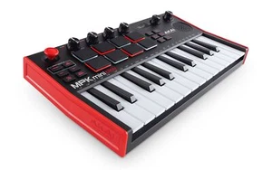 694318025550 AKAI MPK Mini Play MK3 Control keyboard Pad controller MIDI USB Bla - Picture 1 of 10