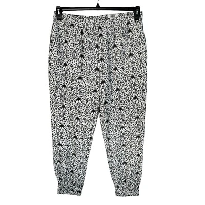 Pantalones de chándal INC International Concepts grandes florales bolsillos con puños tiro alto nuevos Foto 1 de 4