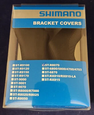 Y0E698010 Shimano Ultegra Di2 ST-R8070 Brake Gear STI Rubber Covers Hoods - Image 1 of 3