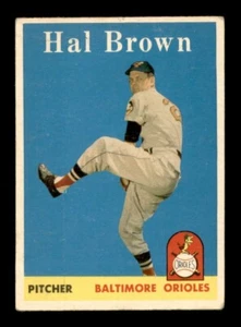 1958 Topps Set Break # 381 Hal Brown VG-EX *OBGcards* - Bild 1 von 2