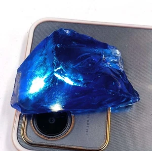 Piedra preciosa suelta Teñida 332,00 quilates azul tanzanita áspera certificada Tanzania OMK - Imagen 1 de 8