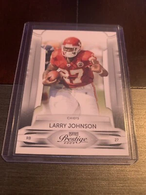 2009 Playoff Prestige Kansas City Chiefs  #49 Larry Johnson FREE SHIPPING Mint - Image 1 of 4