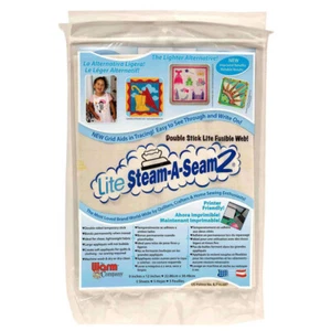 Lite Steam-A-Seam 2 Double Stick Fusible Web - Picture 1 of 3