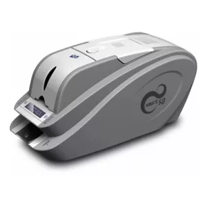 IDP Smart 50S Single Sided ID Card Printer inc VAT Starter Pack 1 YR WARRANTY - Picture 1 of 4