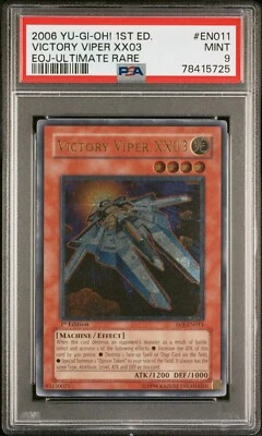 Yugioh PSA 9 Victory Viper XX03 EOJ-EN011 1st Edition Ultimate Rare - Image 1 of 2
