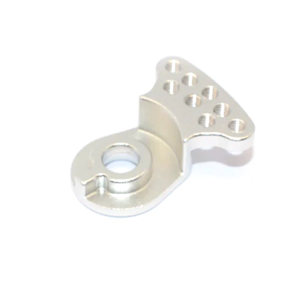 GPM Racing Aluminum Servo Saver (3mm Thread) Silver : 1/10 Tamiya DT-03 - Image 1 of 1